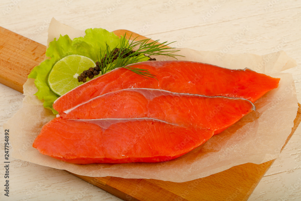 Salted salmon Salted salmon