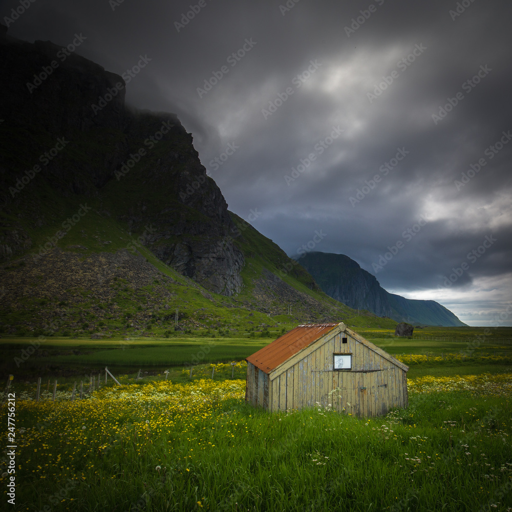 Eggum area in Lofoten islands, nnorthern Norway. Eggum area in Lofoten islands, nnorthern Norway.