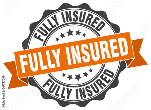 fully insured stamp. sign. seal