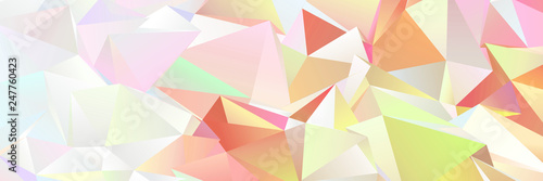 Triangular 3d  modern background