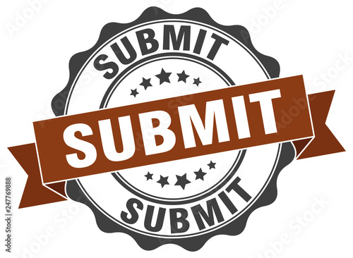 submit stamp. sign. seal