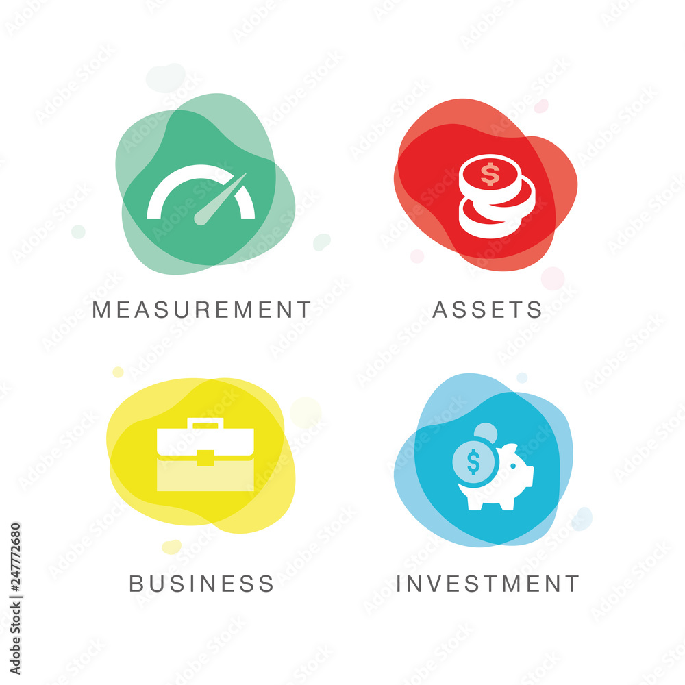 CASH FLOW ICON SET