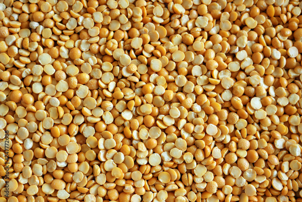Yellow Split Pea Background Texture Yellow Split Pea Background Texture
