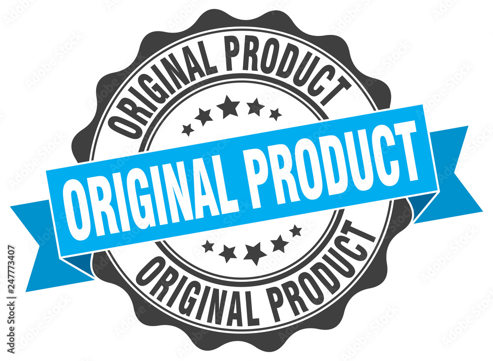 original product stamp. sign. seal