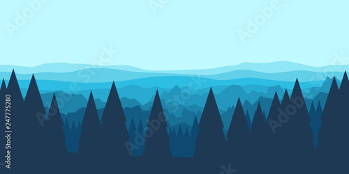 Minimalist landscape