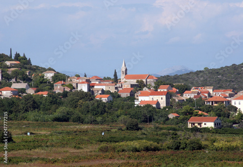 Janjina - small village at Peljesac peninsula, South Dalmatia, Croatia