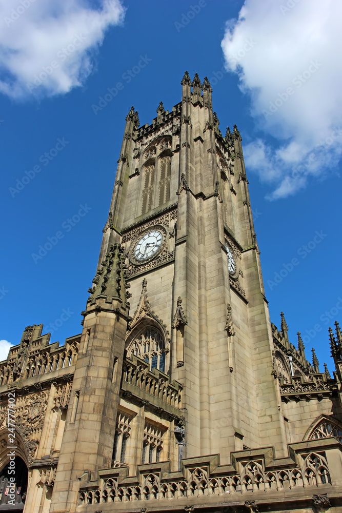 Fototapeta premium Manchester cathedral, Manchester, England.