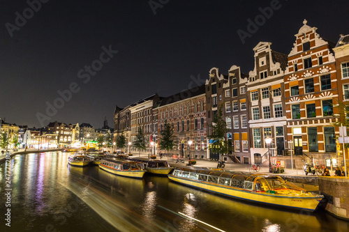 Amsterdam houses on the canals © goghy73