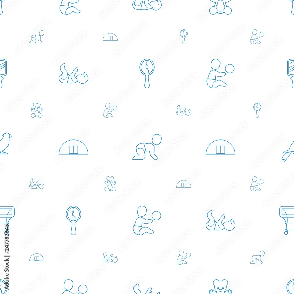 small icons pattern seamless white background small icons pattern seamless white background