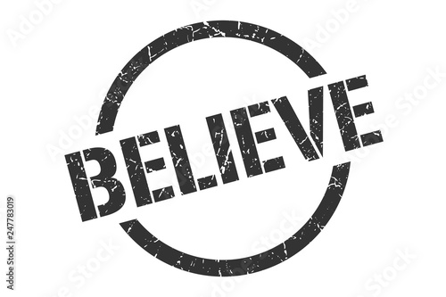 believe stamp