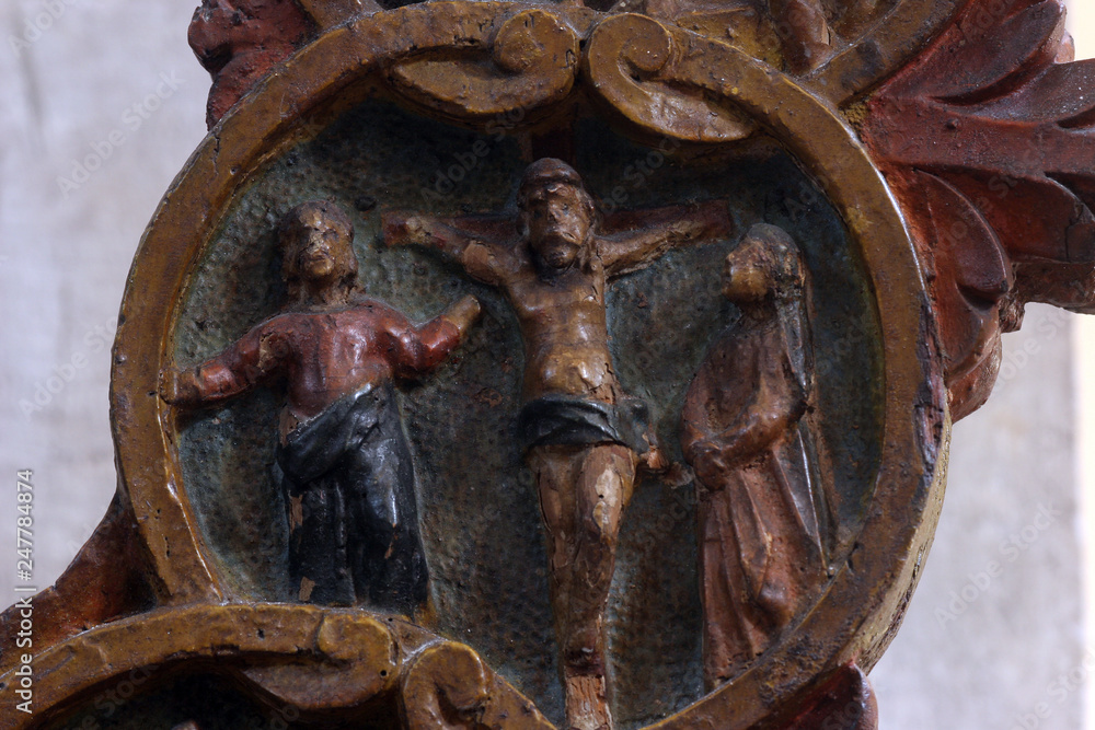The Crucifixion, Mysteries of the Rosary