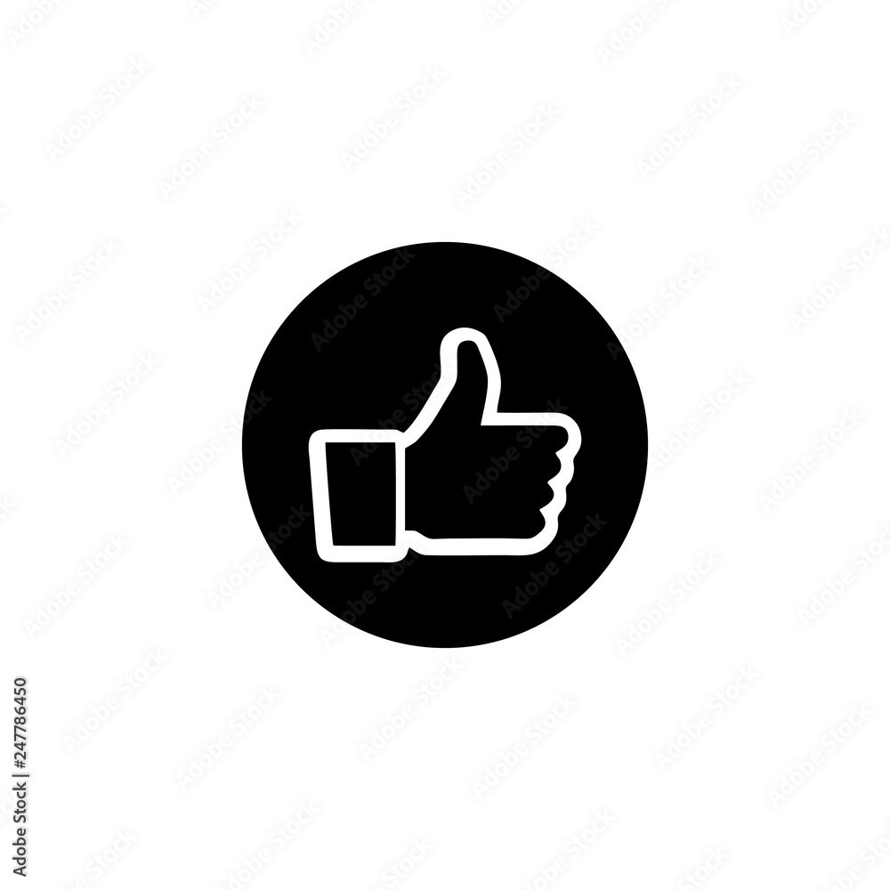 background of thumb up icon background of thumb up icon