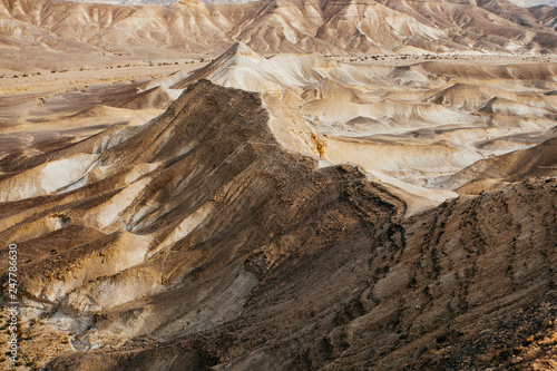 Landscape of Judaean  Desert, Israel photo