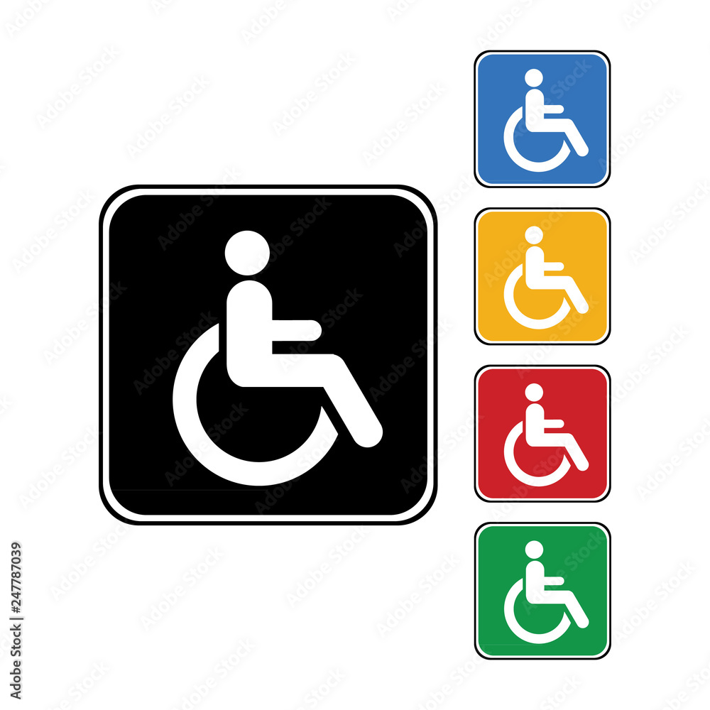 Disabled icon logo Disabled icon logo
