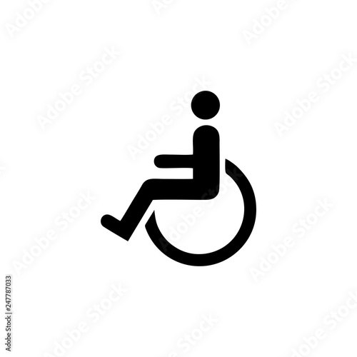 Disabled person symbol