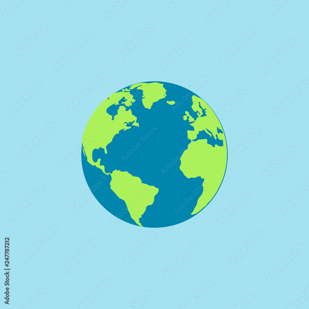Globe icon logo