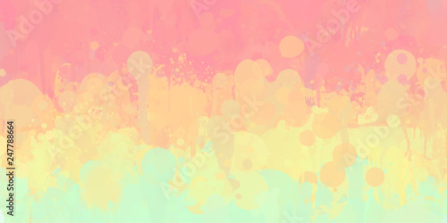 Colorful brush strocke background abstract texture splash stain