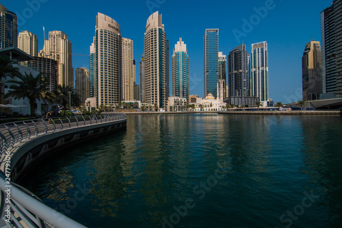 DUBAI, UNITED ARAB EMIRATES - October, 2018: Dubai Marina skyline at United Arab Emirates © F8  \ Suport Ukraine