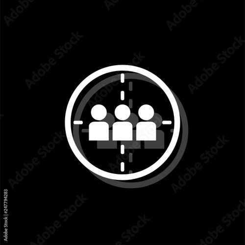 Kill icon flat