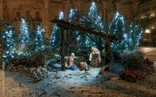 Presepe sotto la neve - 50 photo