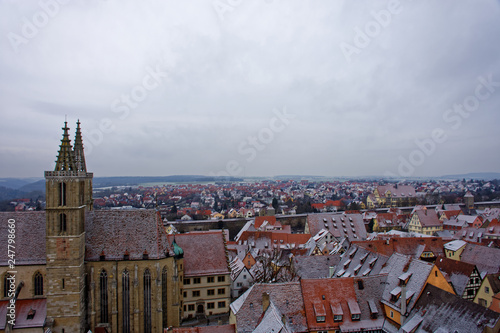 Wallpaper Mural the ancient beauty of the city of Rothenburg ob der Tauber is fascinating Torontodigital.ca