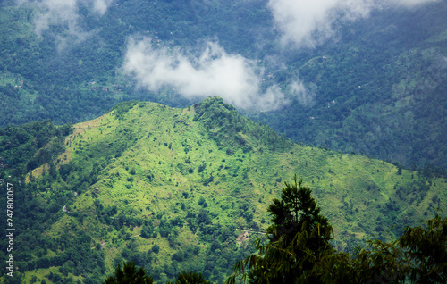 A view of green hills from shelpu hills, West Bengal © Saikat