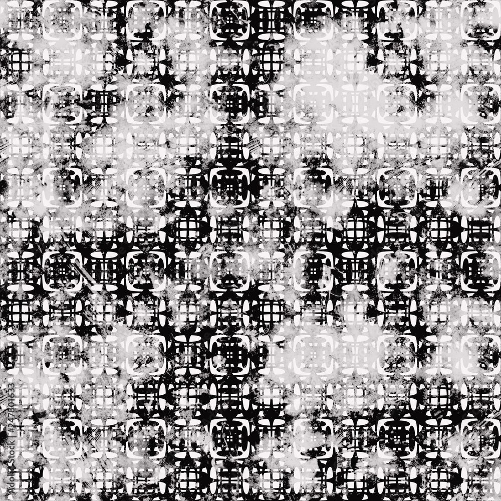 Abstract pattern. Seamless black and white texture. Abstract pattern. Seamless black and white texture.