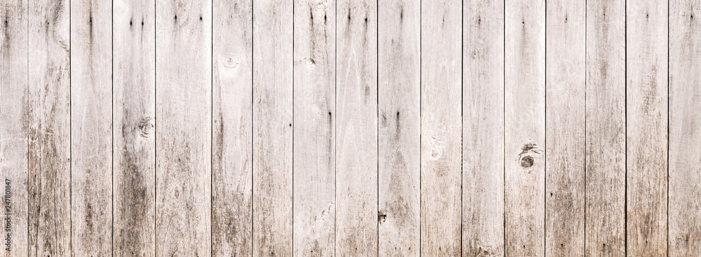 Fototapeta premium Old wood plank texture background