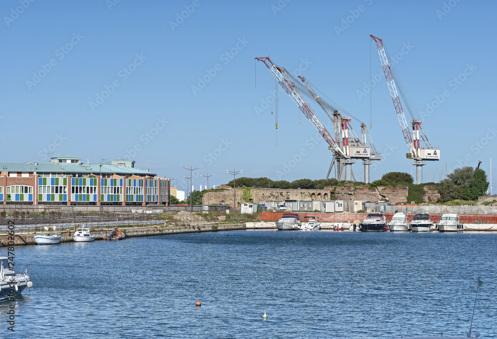 Europa Italia Toscana Livorno porto Mediceo