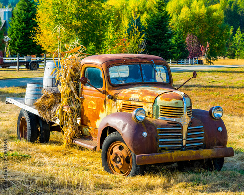 Old Truck in field