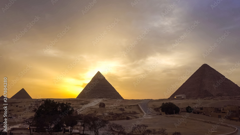 pyramids,egypt