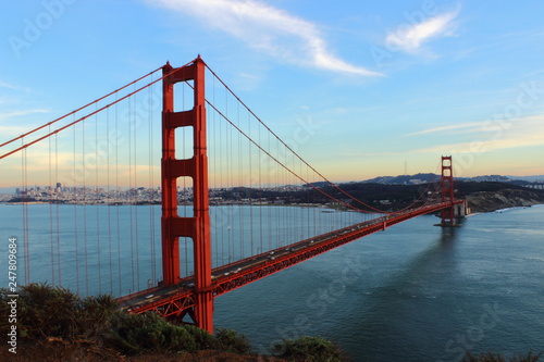 Fototapeta Naklejka Na Ścianę i Meble -  Golden Gate Bridge - San Francisco - America