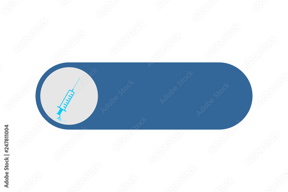 Syringe icon. Logo illustration. Syringe symbol design Syringe icon. Logo illustration. Syringe symbol design