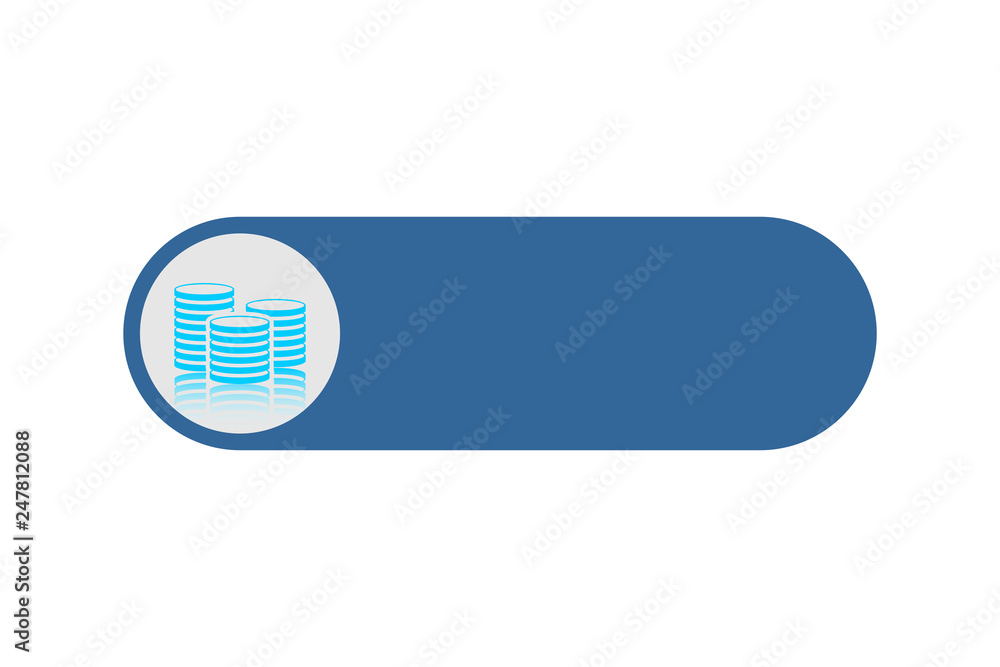 Vector cash coin, currency pile, investment stack money illustration Vector cash coin, currency pile, investment stack money illustration