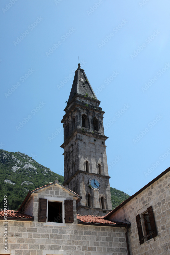 Saint Nicholas chatolic church, Perast, Montenegro