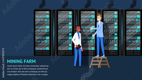 Mining Farm Rack Diagnostic and Synchronization.