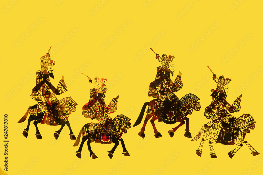 Obraz premium traditional Chinese paper-cut works