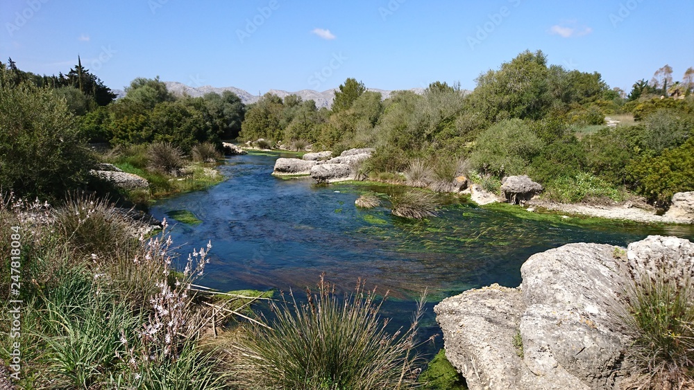 Wasserlauf Mallorca