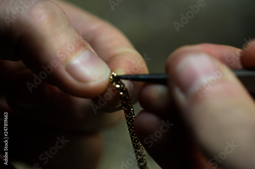 jewelry repair hands