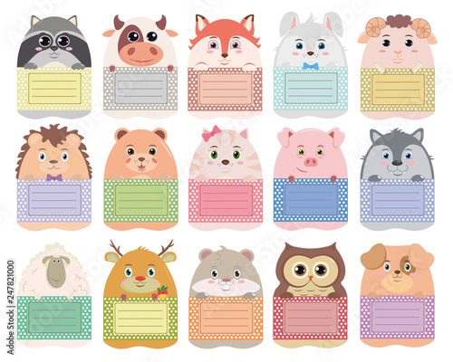 printable animals vector design