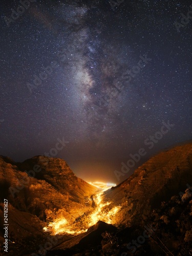 Valle Gran Rey bei Nacht