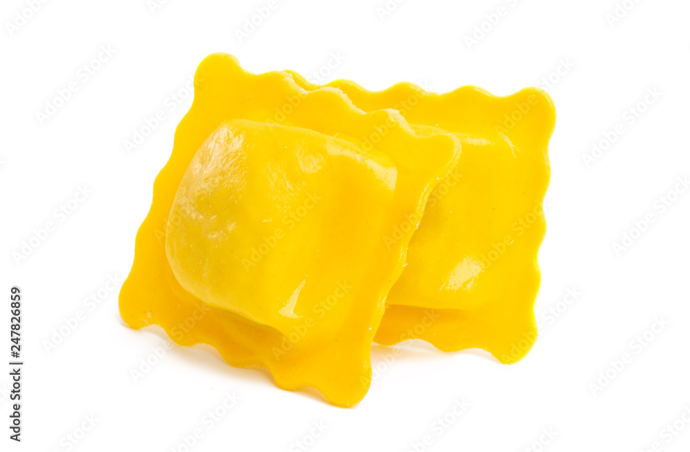 square ravioli isolated square ravioli isolated