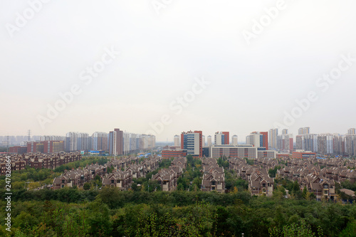 Urban scenery in Tangshan, China