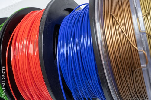 ABS PLA PETG wire plastic for 3d printer of different colors