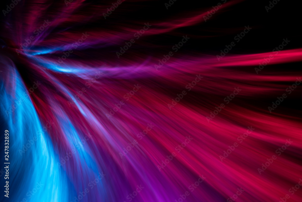 Fototapeta premium Beautiful abstract background with light streaks and waves