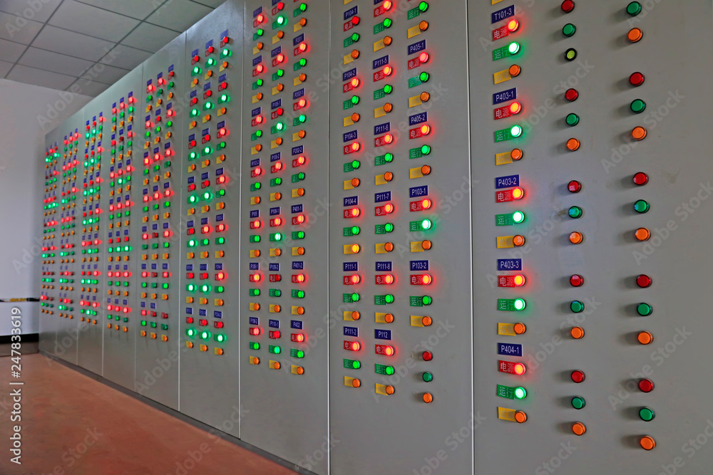 Control room machinery and equipment Control room machinery and equipment