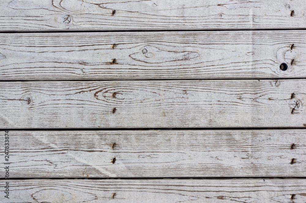 texture of the painted shabby wooden flooring made of boards, grunge background texture of the painted shabby wooden flooring made of boards, grunge background