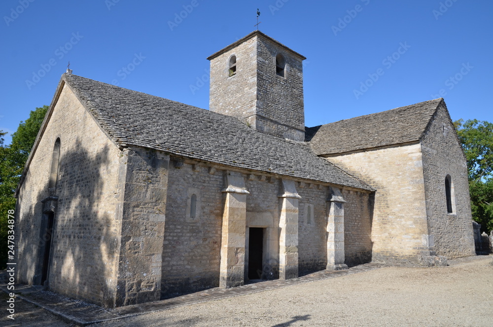 EGLISE ROMANE DE VIX 12éme Siècle COTE D'OR BOURGOGNE FRANCE EGLISE ROMANE DE VIX 12éme Siècle COTE D'OR BOURGOGNE FRANCE