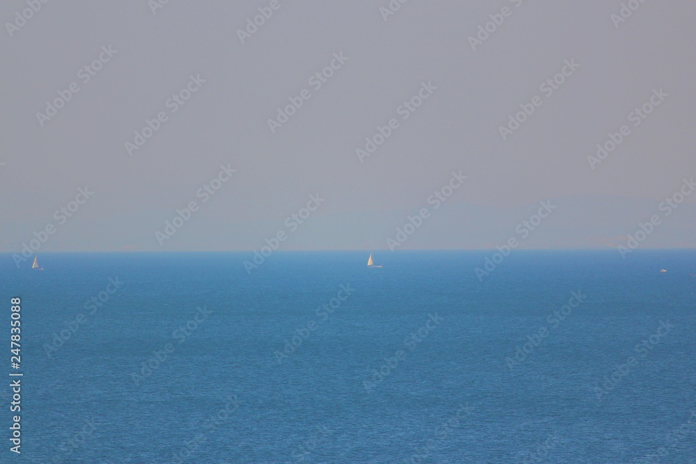 Fototapeta premium Black Sea shore landscape