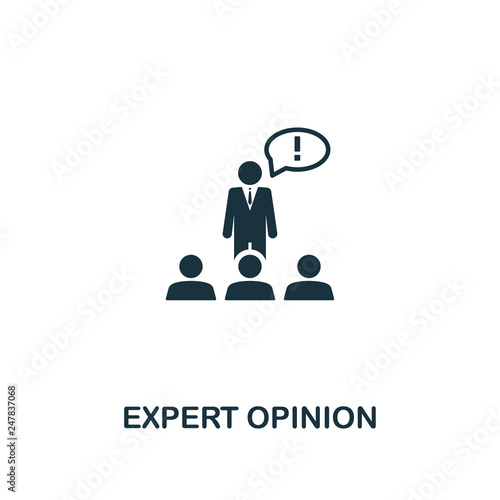 Expert Opinion icon. Premium style design from business management icons collection. Pixel perfect Expert Opinion icon for web design, apps, software, print usage